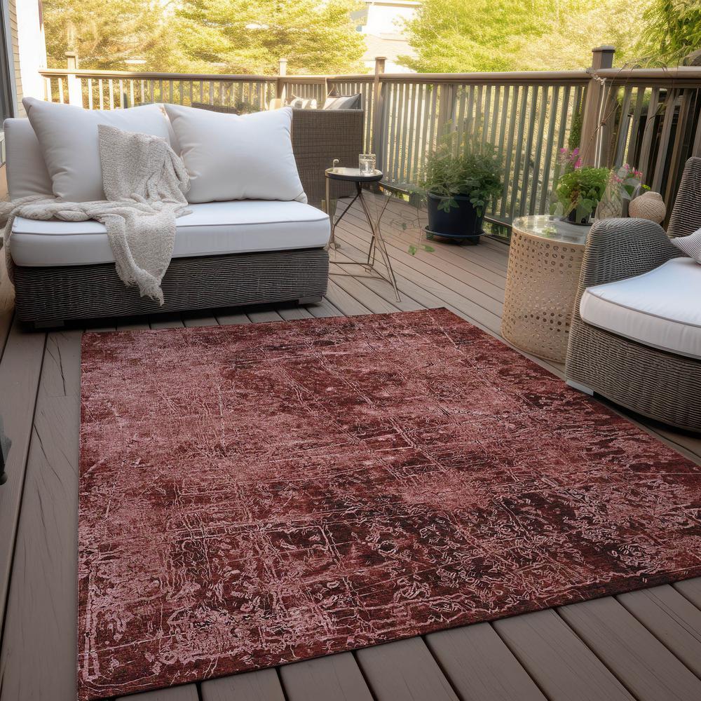 Chantille ACN559 Red 3' x 5' Rug. Picture 8