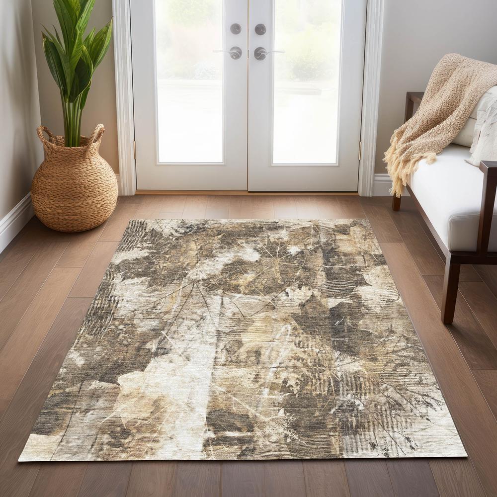 Chantille ACN560 Brown 3' x 5' Rug. Picture 7