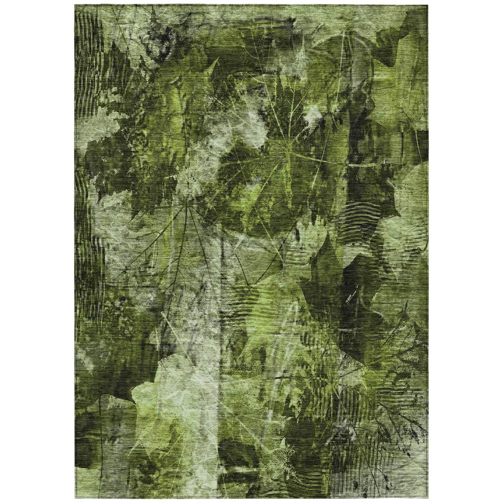 Chantille ACN560 Green 3' x 5' Rug. Picture 1