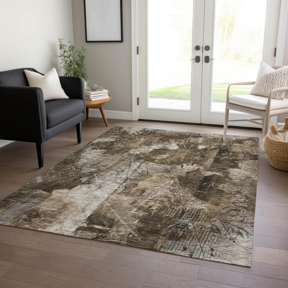 Chantille ACN560 Brown 3' x 5' Rug. Picture 6
