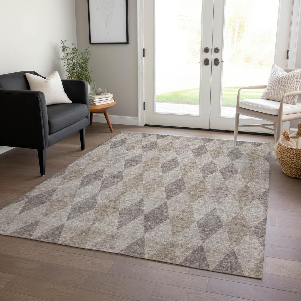 Chantille ACN561 Brown 3' x 5' Rug. Picture 7