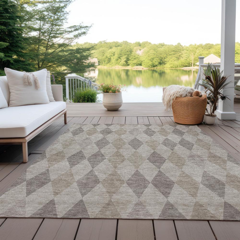 Chantille ACN561 Brown 3' x 5' Rug. Picture 9