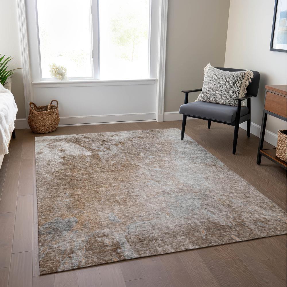 Chantille ACN562 Brown 3' x 5' Rug. Picture 7