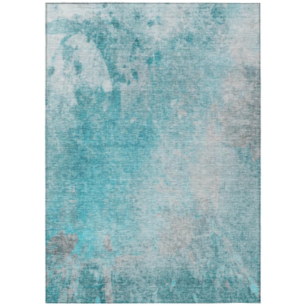 Chantille ACN562 Teal 3' x 5' Rug. Picture 1