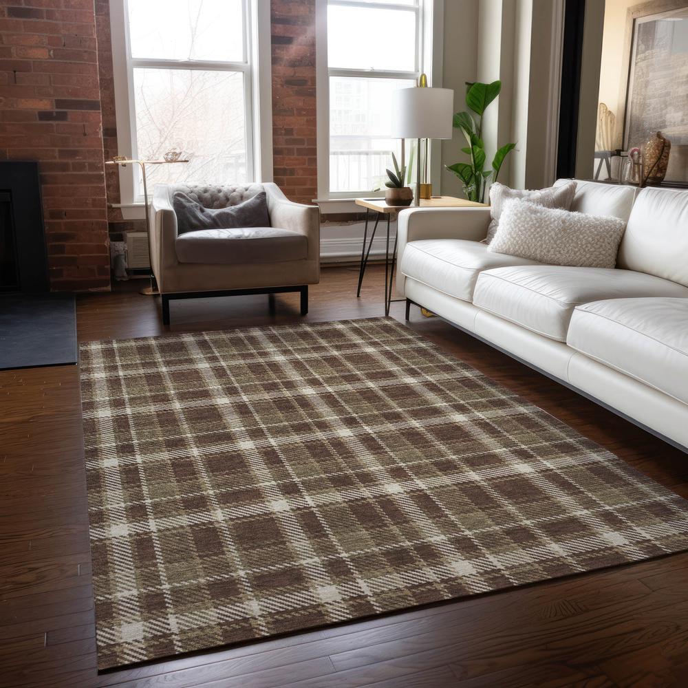 Chantille ACN563 Brown 3' x 5' Rug. Picture 6