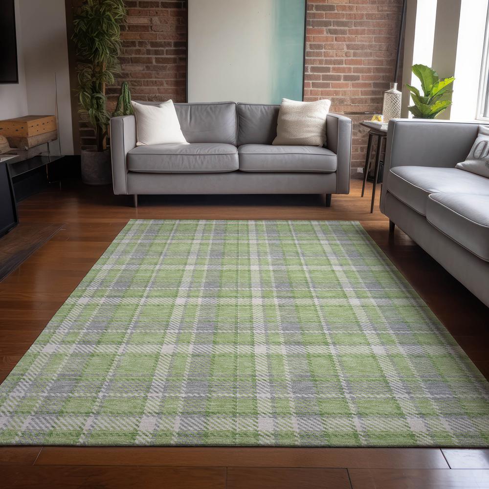 Chantille ACN563 Green 3' x 5' Rug. Picture 6