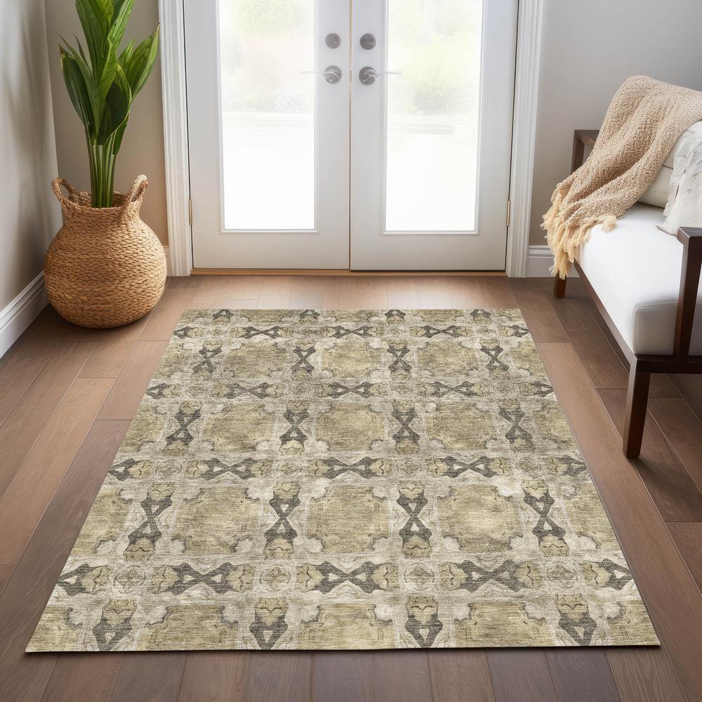 Chantille ACN564 Brown 3' x 5' Rug. Picture 7