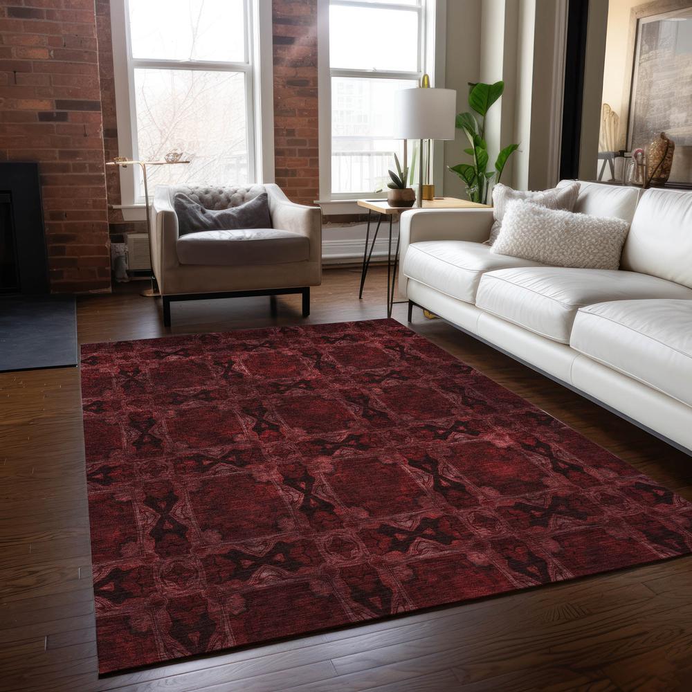 Chantille ACN564 Red 3' x 5' Rug. Picture 6