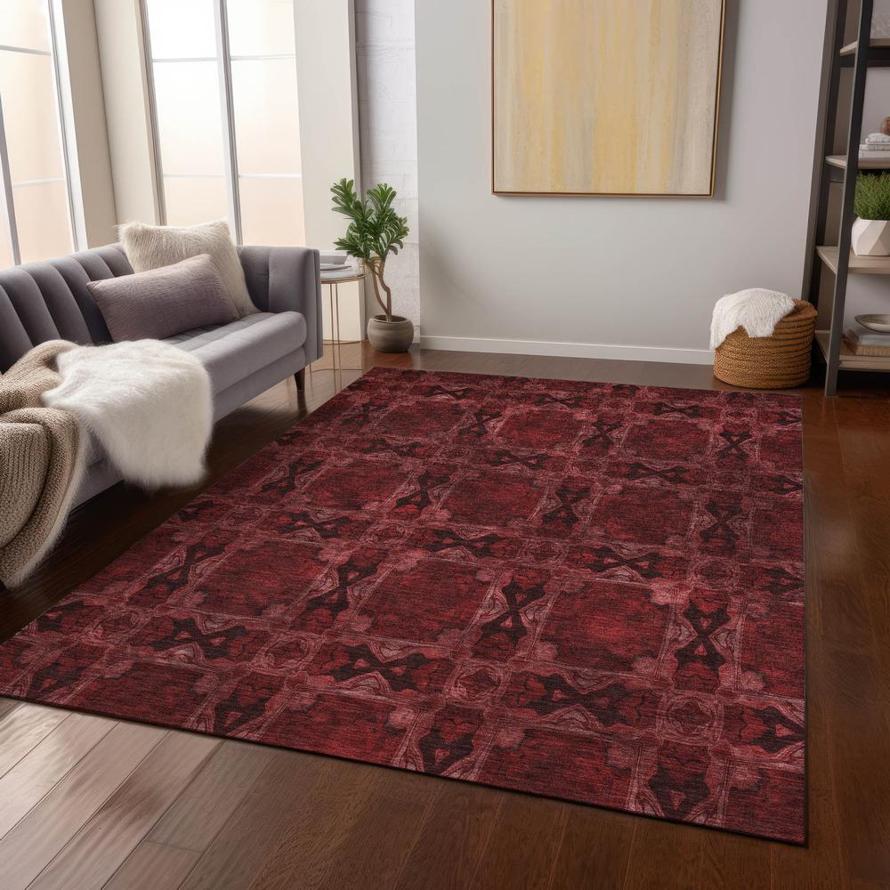 Chantille ACN564 Red 3' x 5' Rug. Picture 7