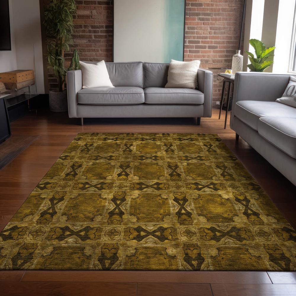 Chantille ACN564 Brown 3' x 5' Rug. Picture 7