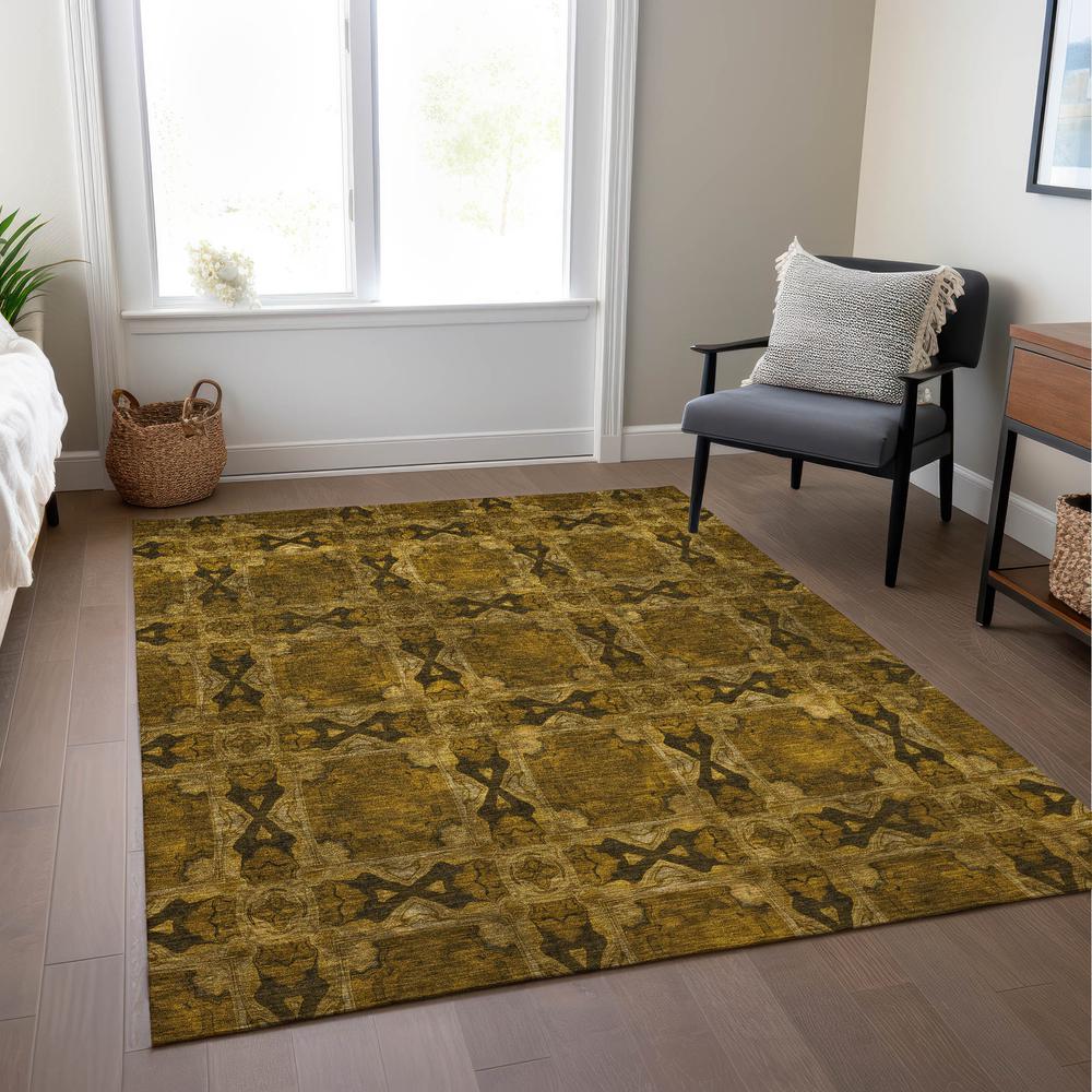 Chantille ACN564 Brown 3' x 5' Rug. Picture 8