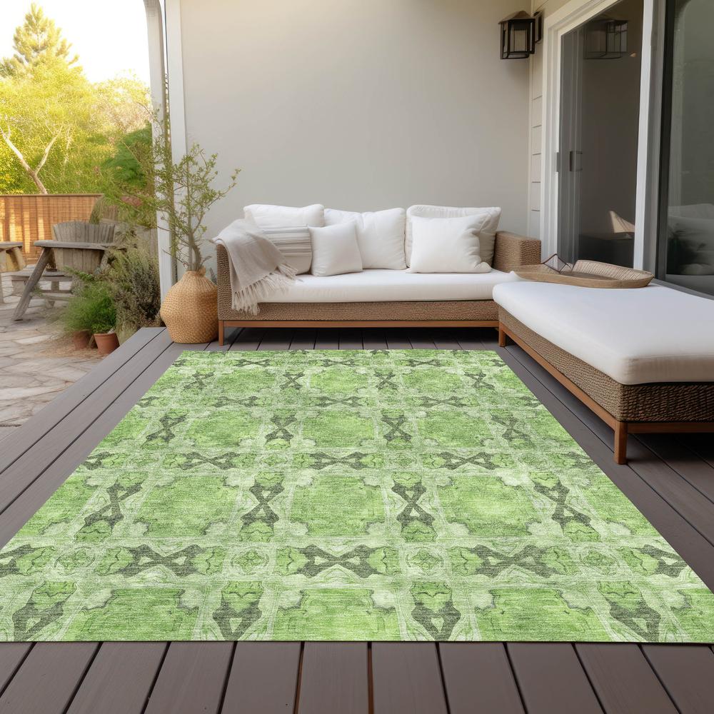 Chantille ACN564 Green 3' x 5' Rug. Picture 9