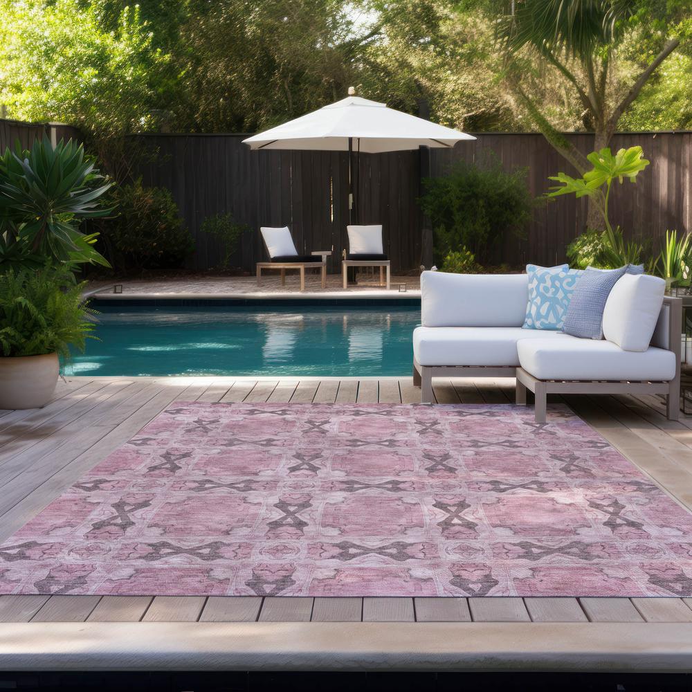 Chantille ACN564 Pink 3' x 5' Rug. Picture 9