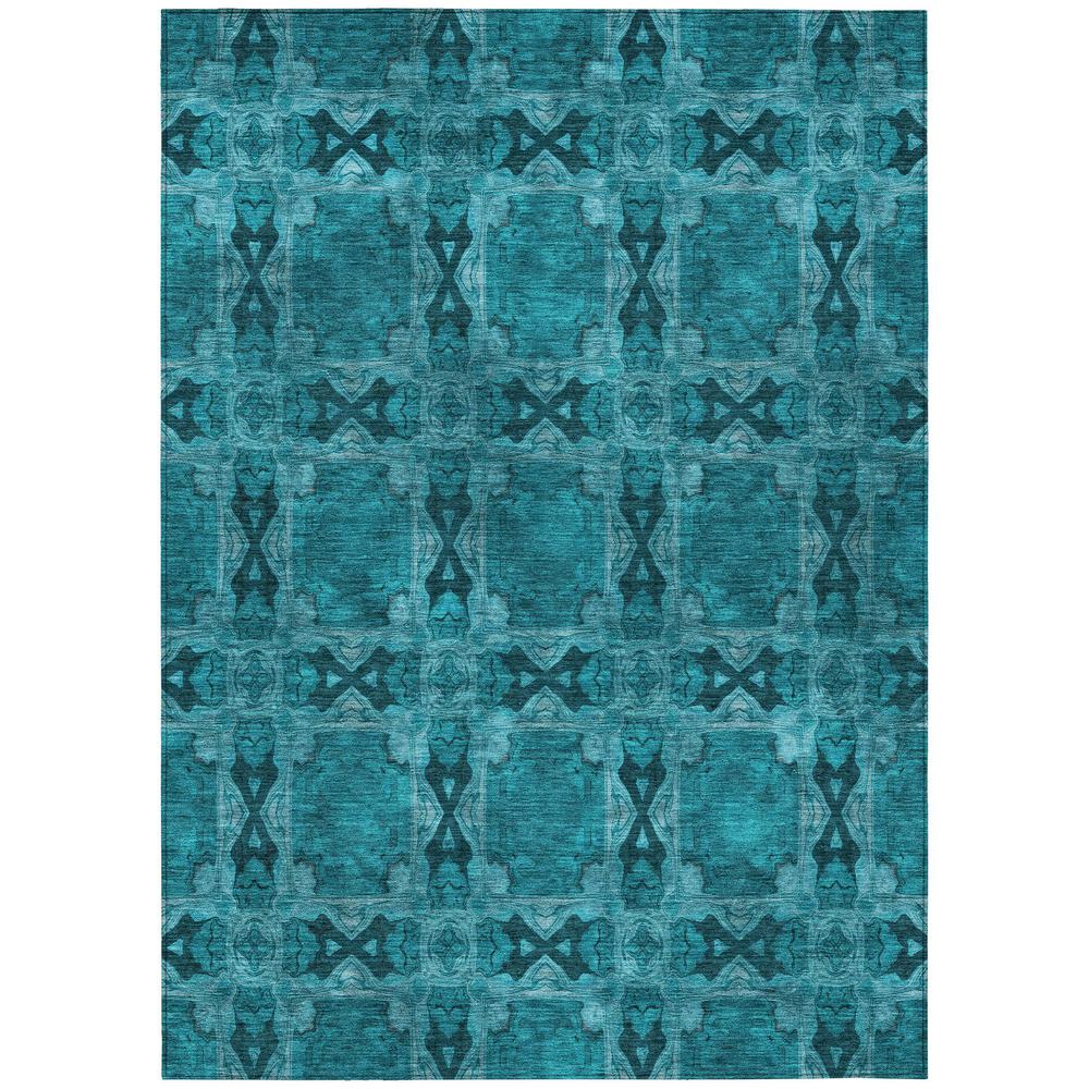 Chantille ACN564 Teal 3' x 5' Rug. Picture 1