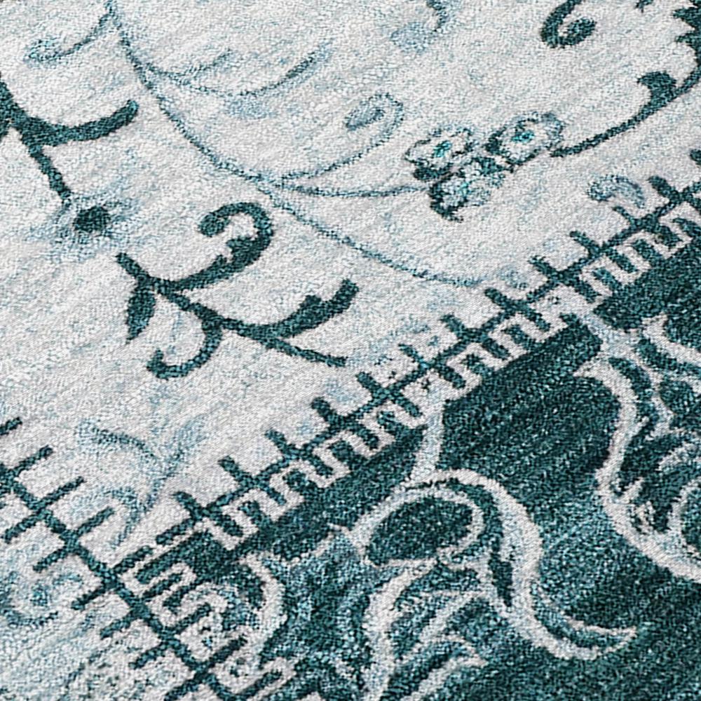 Chantille ACN566 Teal 2'3" x 7'6" Rug. Picture 5