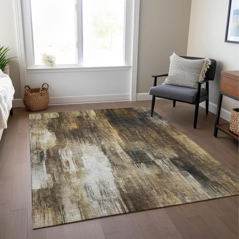 Chantille ACN567 Brown 3' x 5' Rug. Picture 7