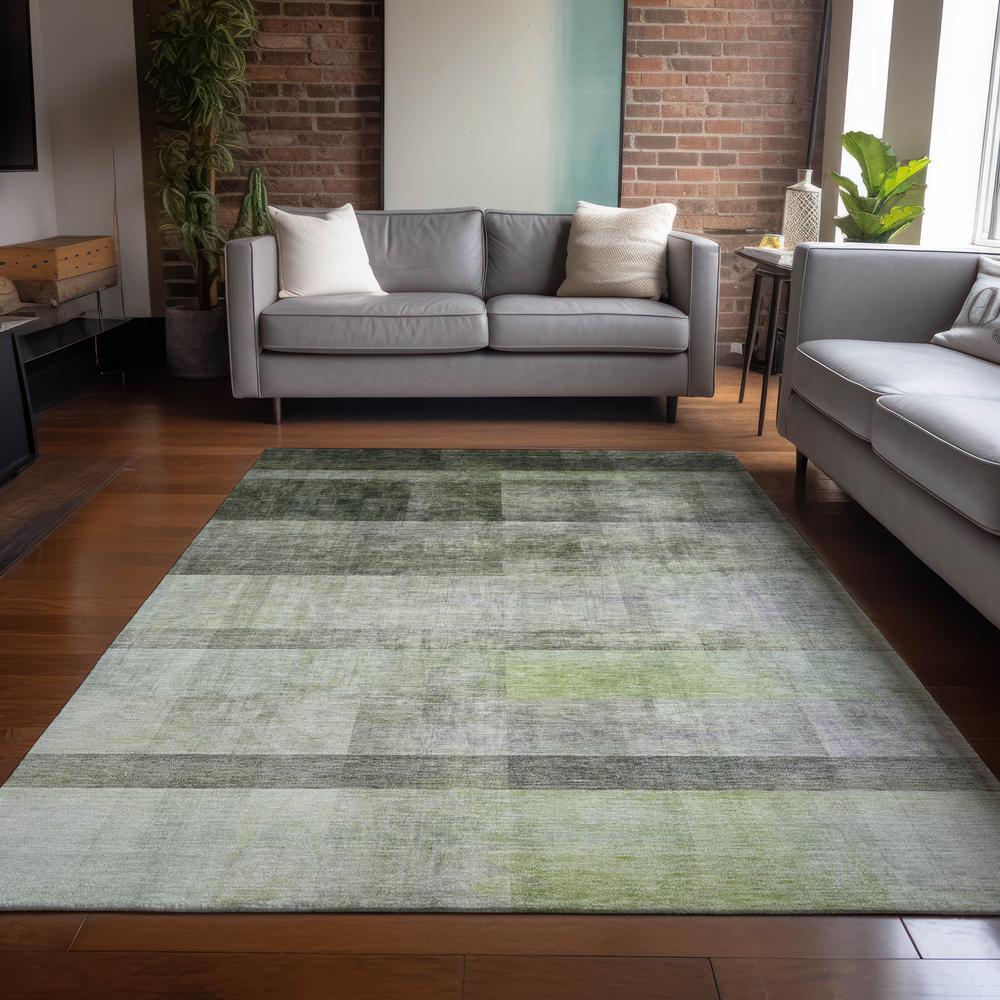 Chantille ACN568 Green 3' x 5' Rug. Picture 6