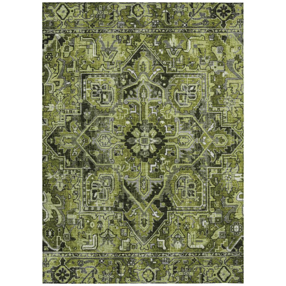Chantille ACN570 Green 3' x 5' Rug. Picture 1