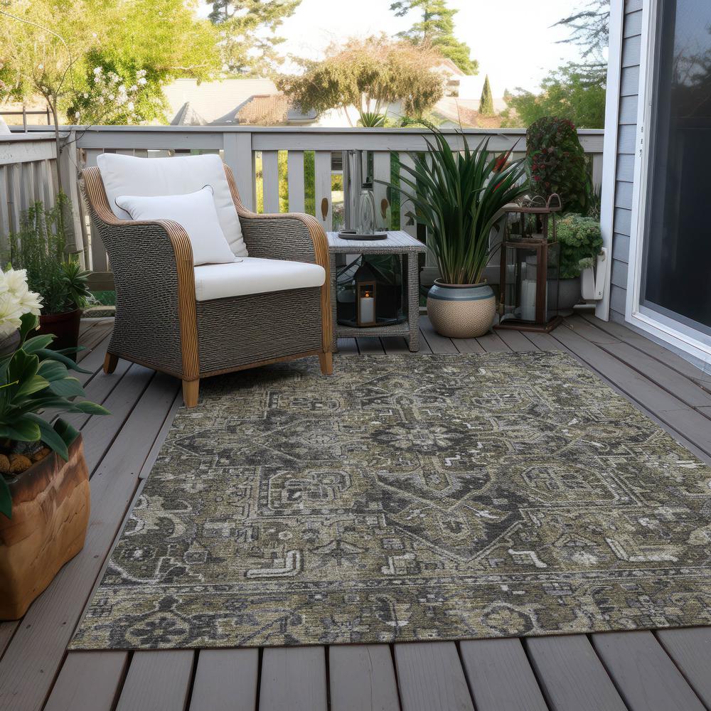 Chantille ACN570 Brown 3' x 5' Rug. Picture 9