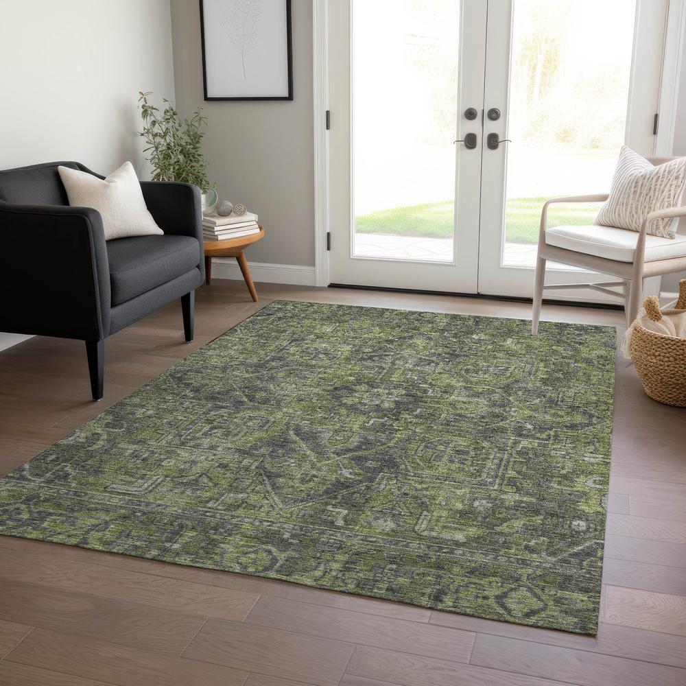 Chantille ACN571 Green 3' x 5' Rug. Picture 6
