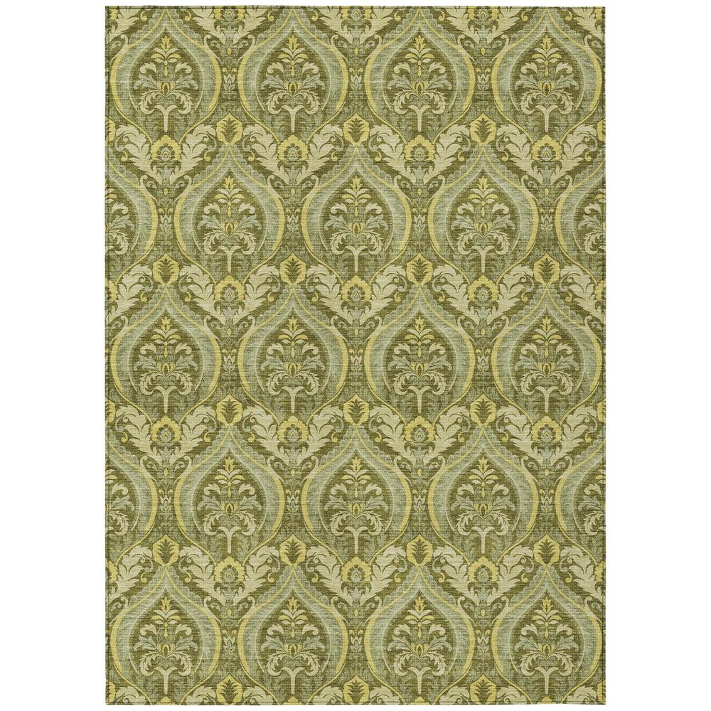 Chantille ACN572 Green 3' x 5' Rug. Picture 1