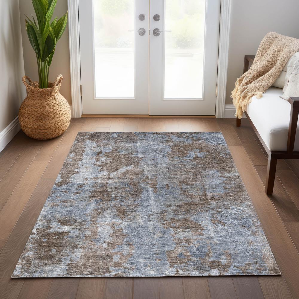 Chantille ACN573 Brown 3' x 5' Rug. Picture 7