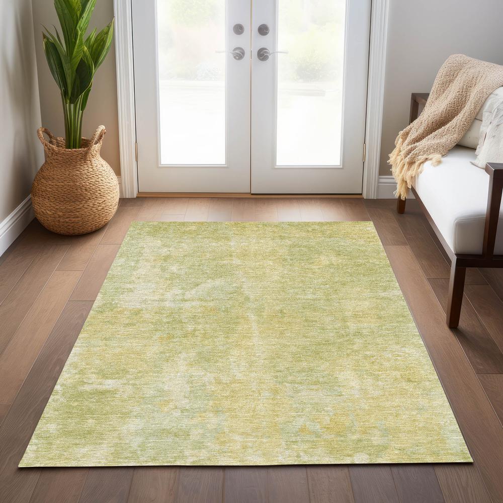 Chantille ACN573 Gold 3' x 5' Rug. Picture 7