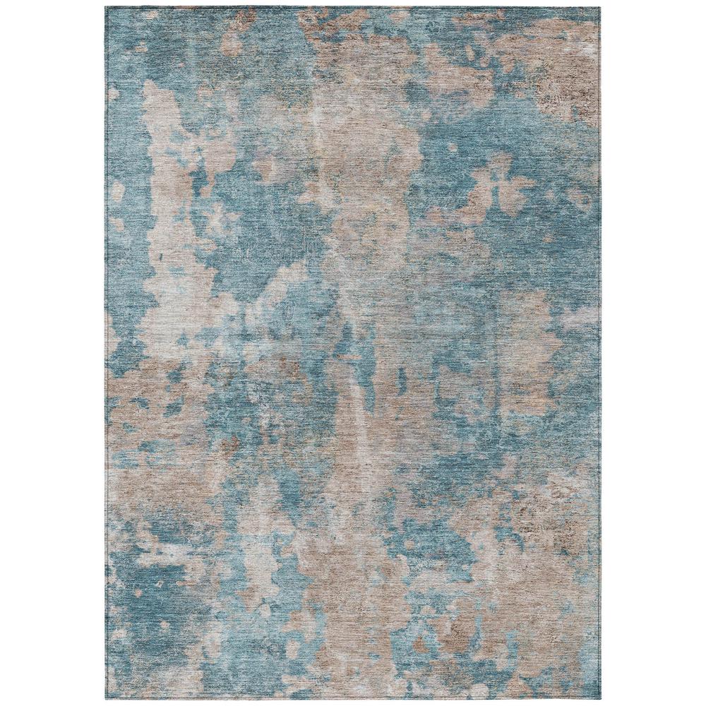 Chantille ACN573 Teal 3' x 5' Rug. Picture 1