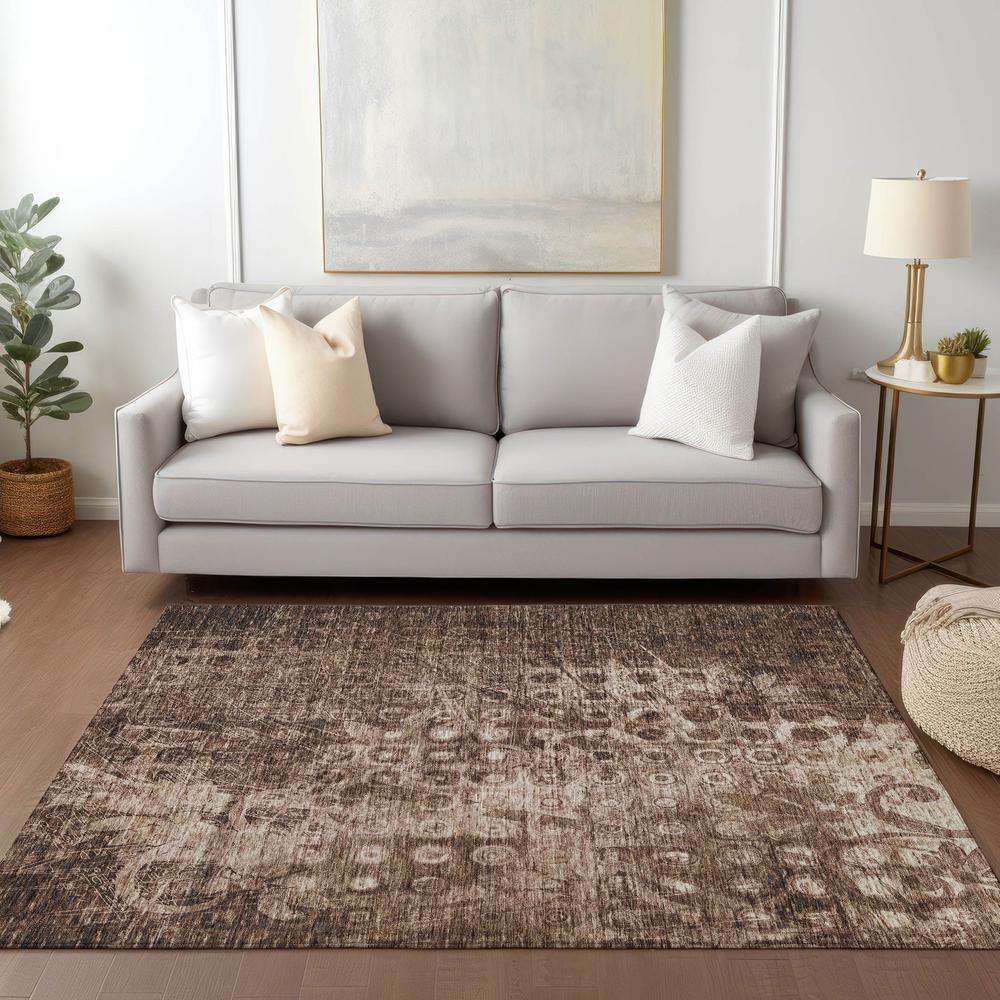 Chantille ACN577 Brown 3' x 5' Rug. Picture 6