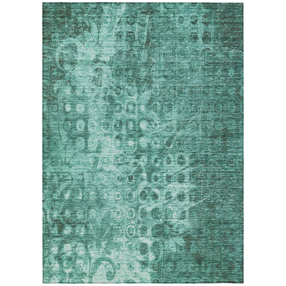 Chantille ACN577 Teal 3' x 5' Rug. Picture 1