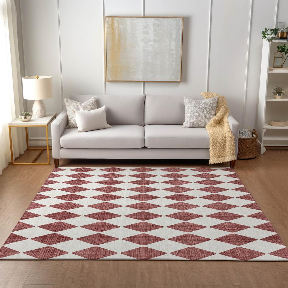 Chantille ACN578 Red 3' x 5' Rug. Picture 6