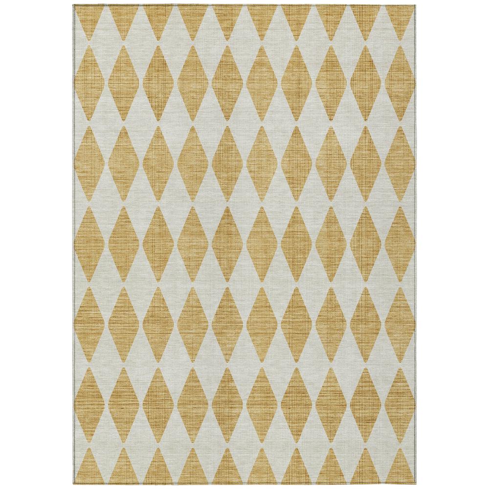 Chantille ACN578 Gold 3' x 5' Rug. Picture 1