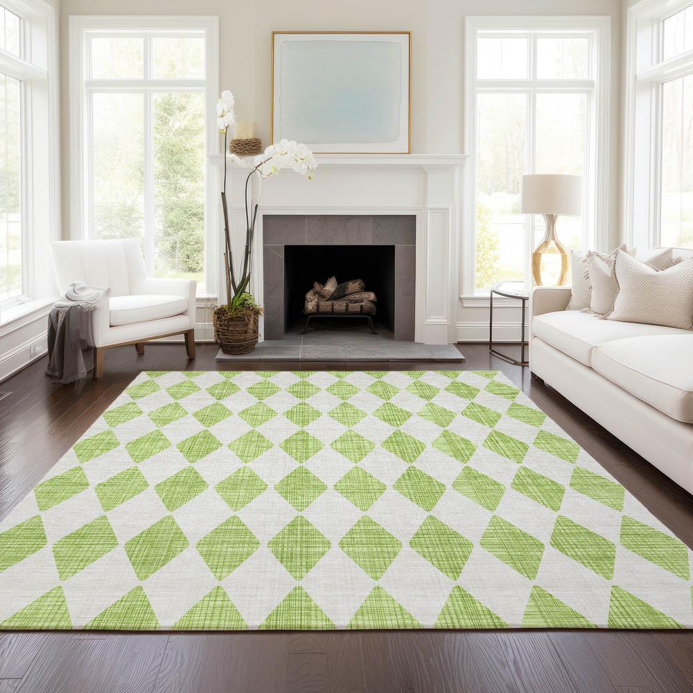 Chantille ACN578 Green 3' x 5' Rug. Picture 6