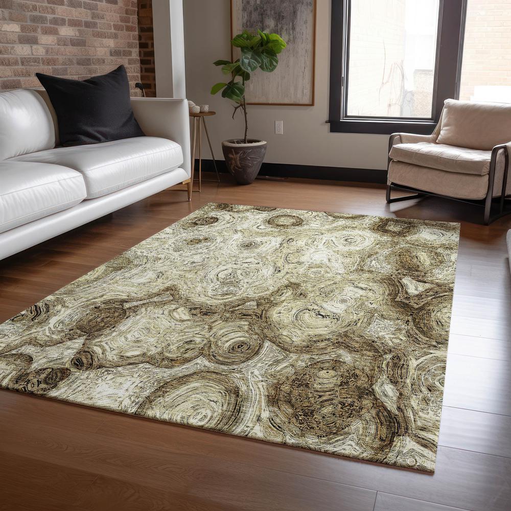 Chantille ACN579 Brown 3' x 5' Rug. Picture 6
