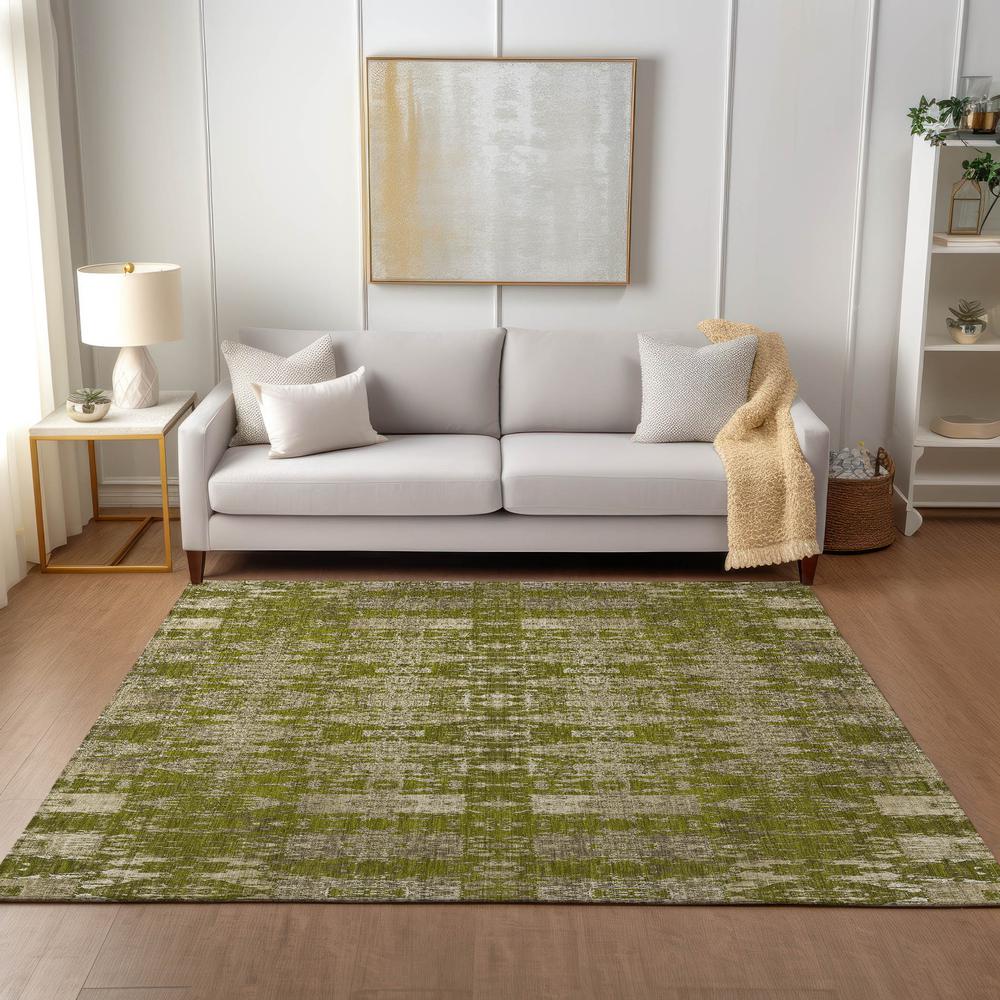 Chantille ACN580 Green 3' x 5' Rug. Picture 6