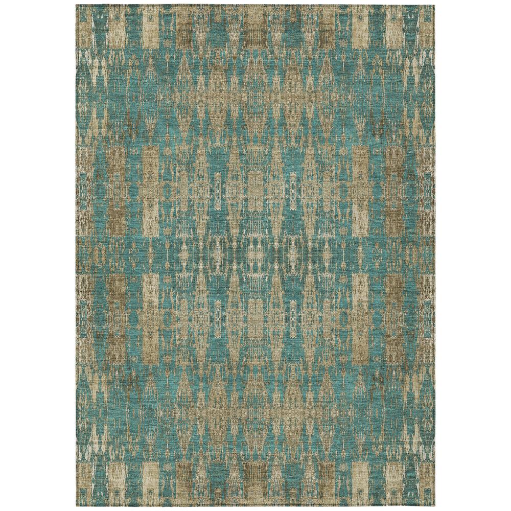 Chantille ACN580 Teal 3' x 5' Rug. Picture 1