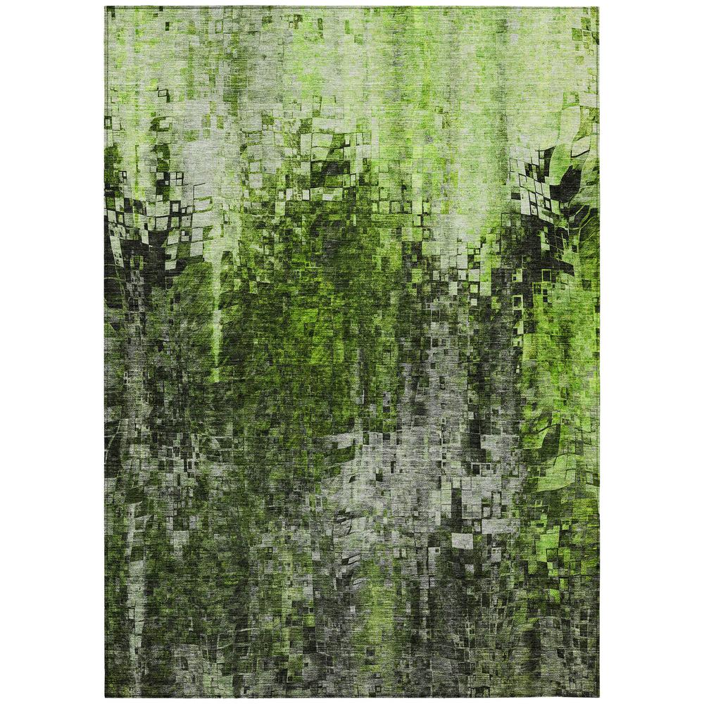 Chantille ACN581 Green 3' x 5' Rug. Picture 1