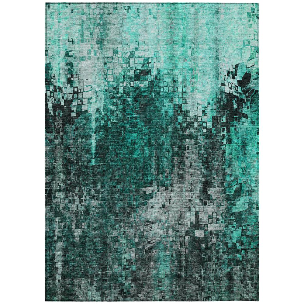 Chantille ACN581 Teal 3' x 5' Rug. Picture 1