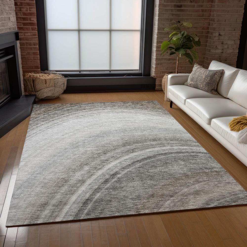 Chantille ACN584 Gray 3' x 5' Rug. Picture 7