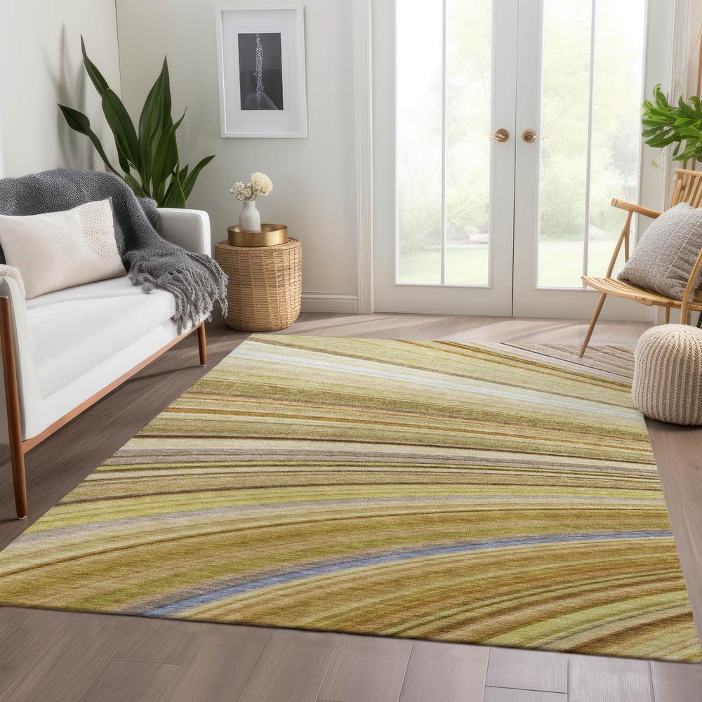 Chantille ACN585 Brown 3' x 5' Rug. Picture 6