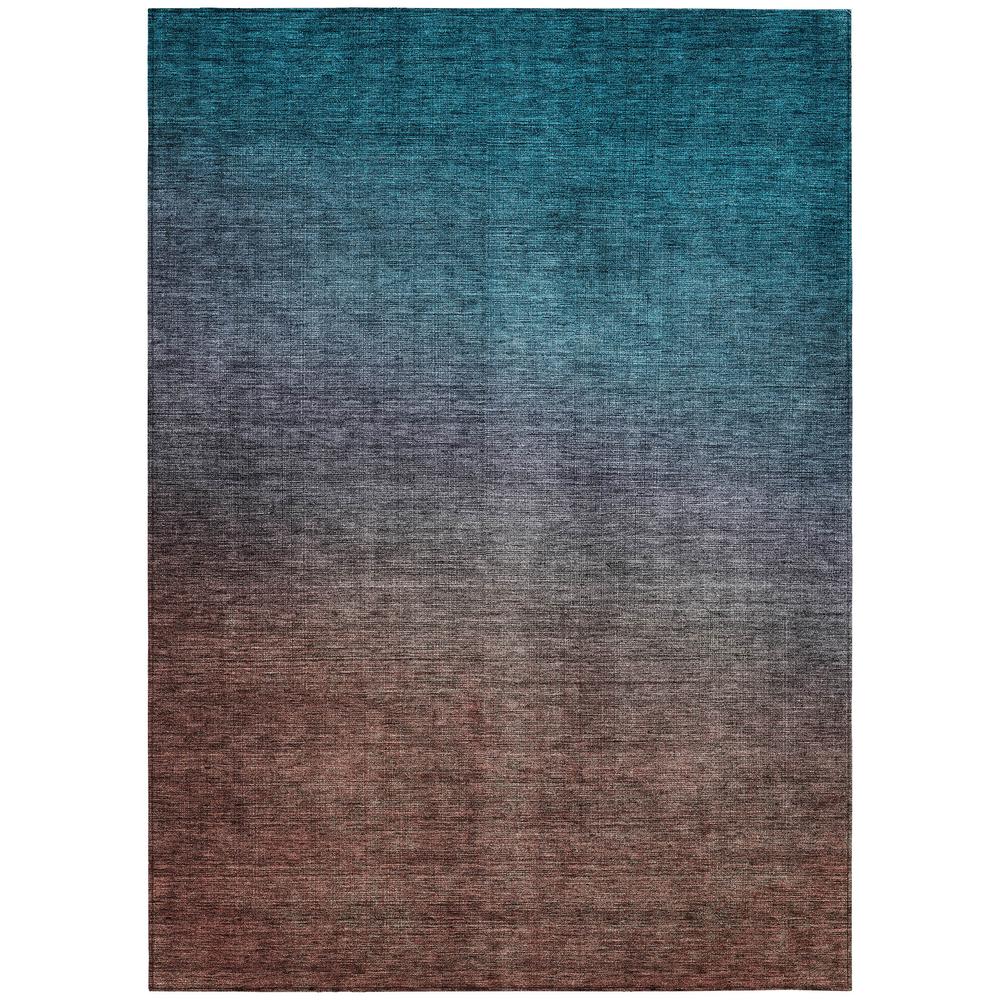 Chantille ACN587 Teal 3' x 5' Rug. Picture 1