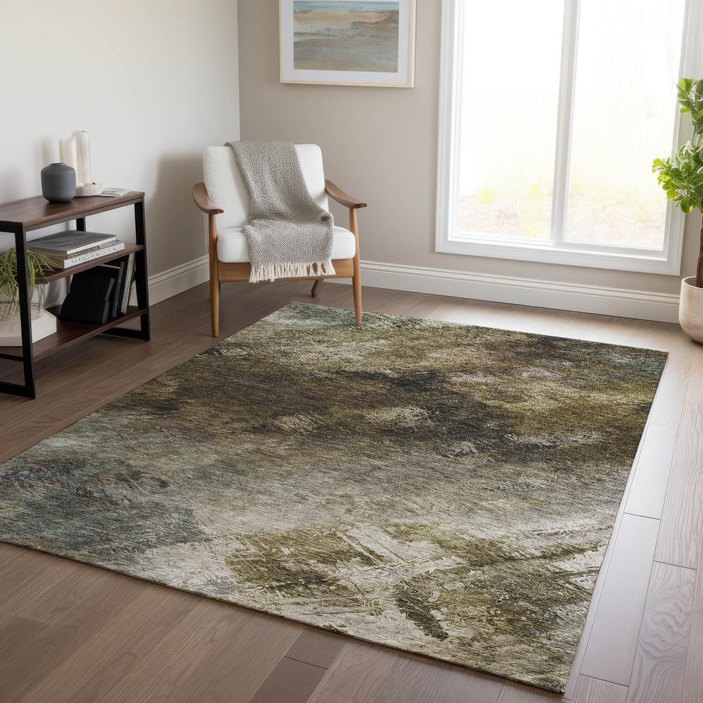 Chantille ACN590 Brown 3' x 5' Rug. Picture 7