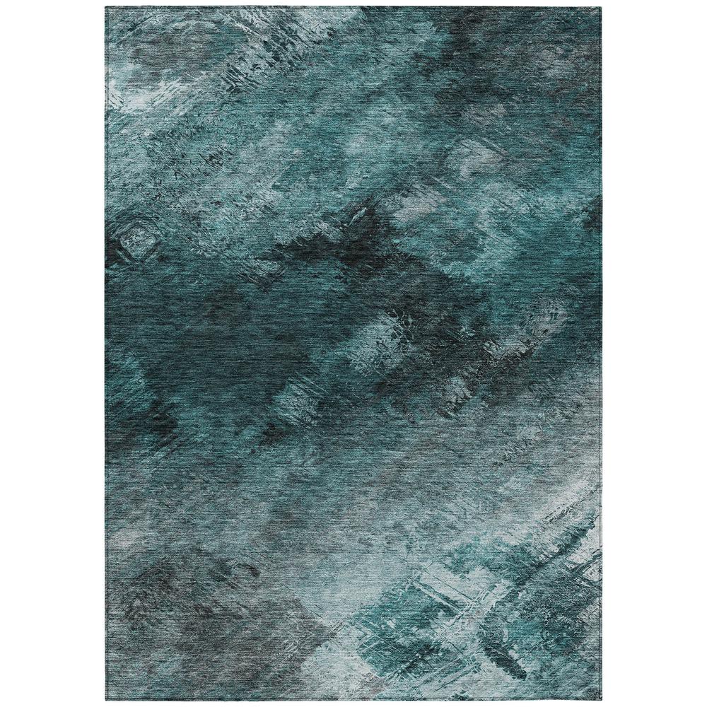 Chantille ACN590 Teal 3' x 5' Rug. Picture 1