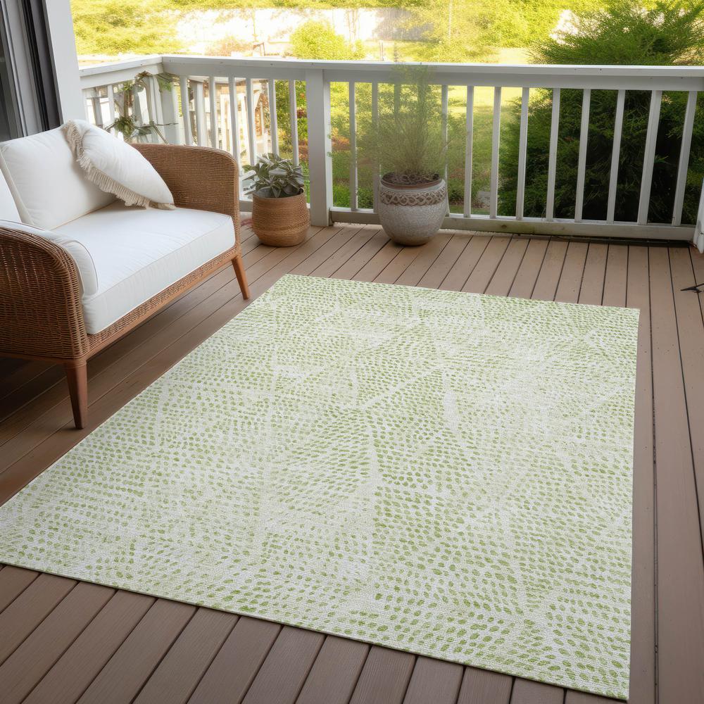 Chantille ACN591 Green 2'6" x 3'10" Rug. Picture 9
