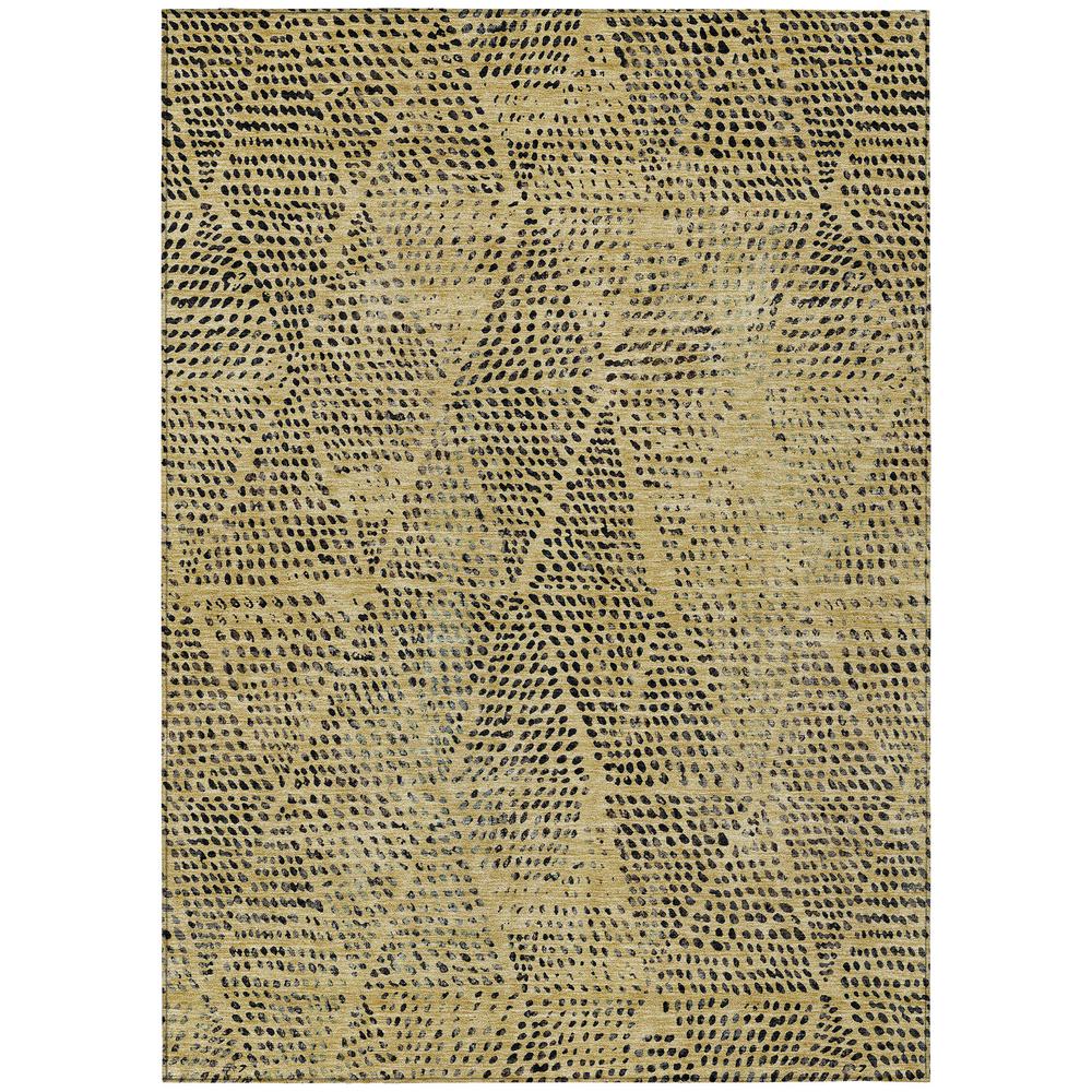 Chantille ACN591 Gold 3' x 5' Rug. Picture 1