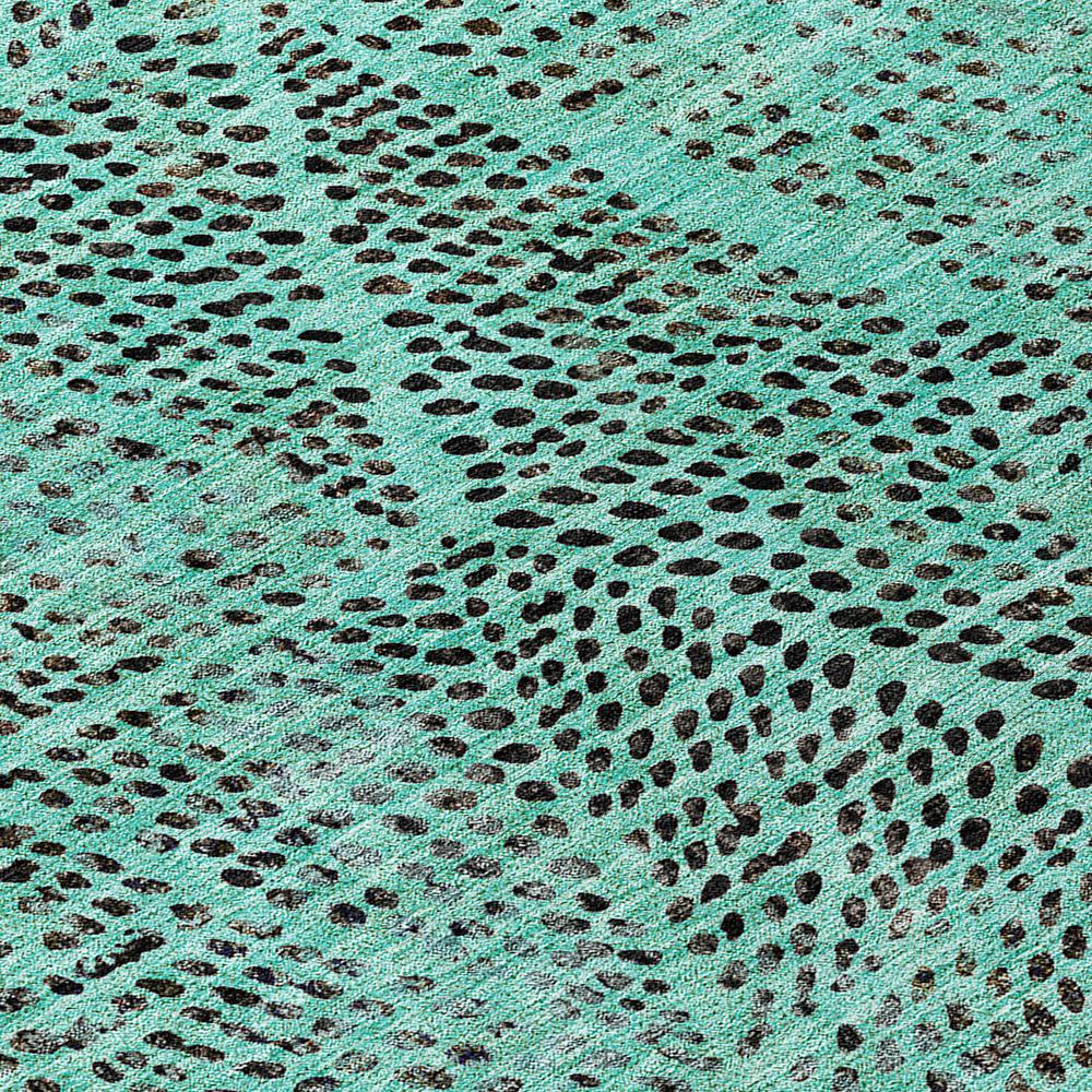 Chantille ACN591 Teal 2'3" x 7'6" Rug. Picture 5