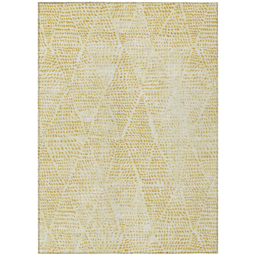 Chantille ACN591 Gold 3' x 5' Rug. Picture 1