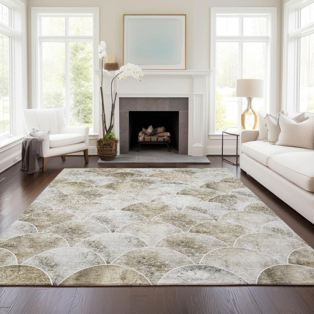 Chantille ACN594 Brown 3' x 5' Rug. Picture 6
