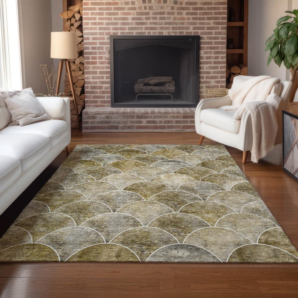 Chantille ACN594 Brown 3' x 5' Rug. Picture 6