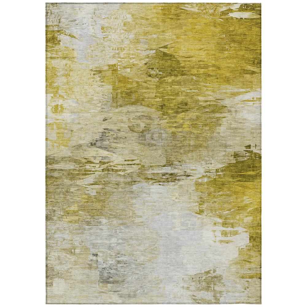 Chantille ACN595 Gold 3' x 5' Rug. Picture 1